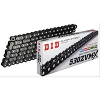 DID Kette B&B530ZVMX/118 Schwarz Offen Mit Nietschloss FüR Yamaha GTS 1000