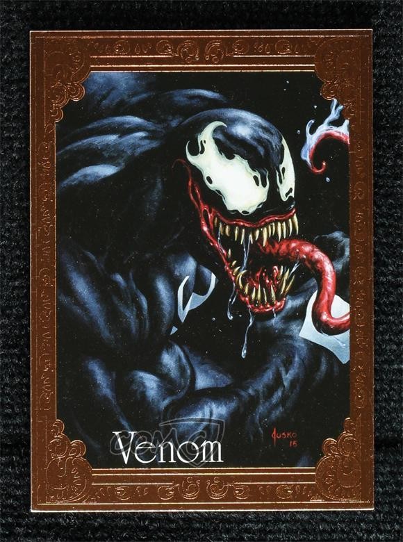 2016 Marvel Masterpieces Gallery High Series Variant Copper Foil 75/99 Venom dz9
