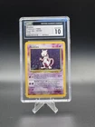 Pokémon TCG Mewtwo Base Set Holo Rare 10/102 Cgc 10 GEM MINT