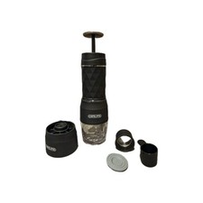 Macchina caffe Espresso Portatile 3 In 1, Compatibile Con Capsule E Polvere Nero