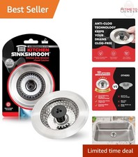 Stainless Steel Sink Strainer Gray Food Particles Drain Catcher Kitchen Use