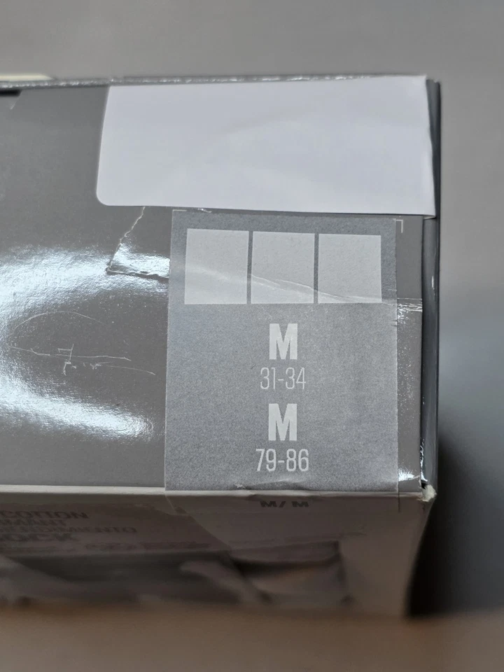 Boxer Under Armour Performance Algodão - Sólido 6 polegadas pacote com 3, Branco, Médio - Imagem 4 de 4