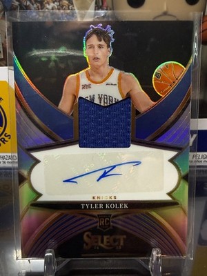 2024-25 Panini Select - Rookie Jersey Autographs Tyler Kolek #RJA-KOL /199