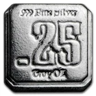 1/4 oz Silver Bar - Secondary Market