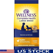 Large Breed Puppy Dry Dog Food Chicken Whole Grains High Protein Joint Support