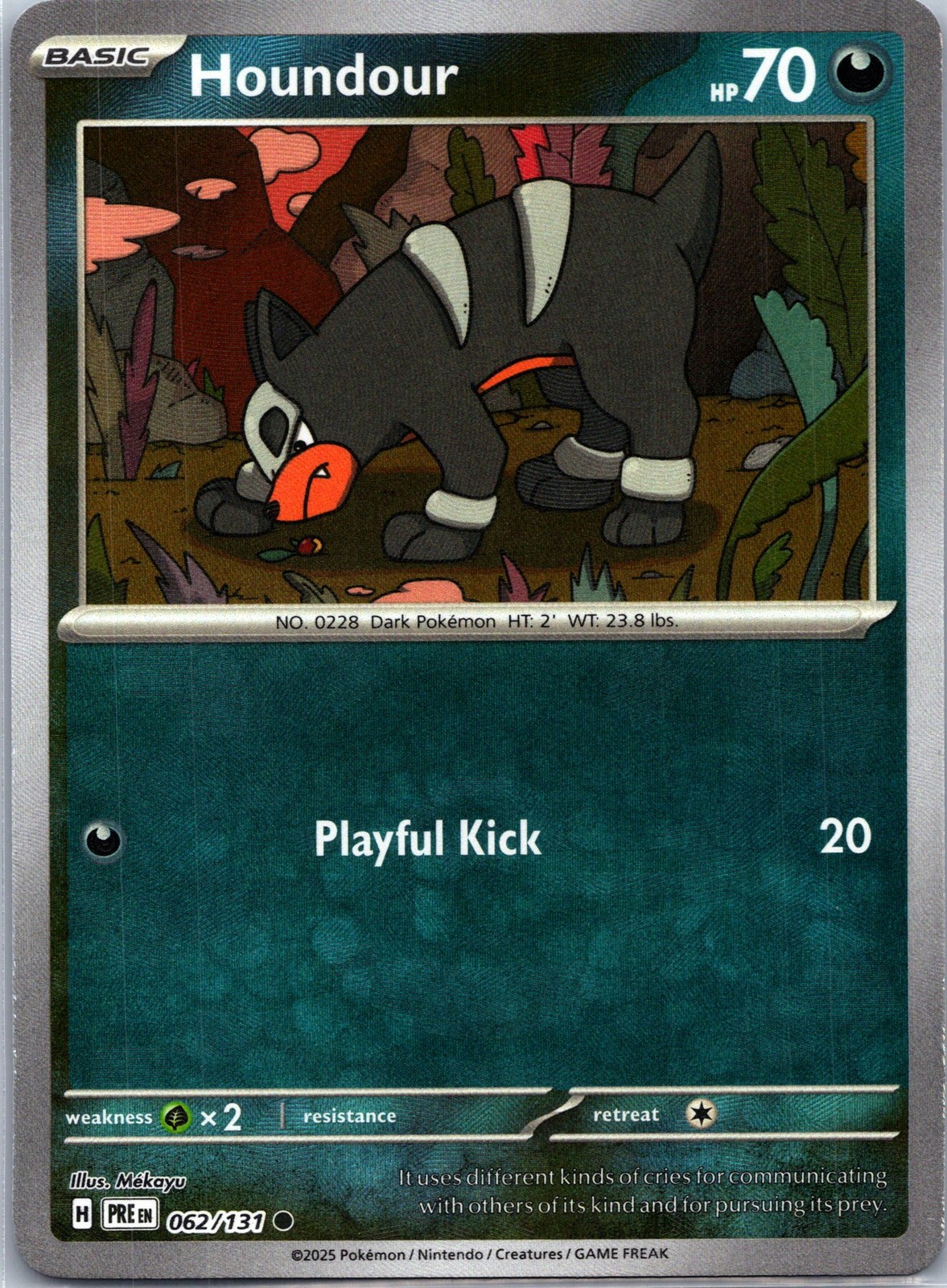 Houndour (Poke Ball Pattern) Common SV: Prismatic Evolutions 062/131 NM