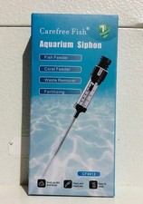 Aquarium Siphon Use As A  Fish Feeder Coral F...