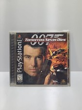 007 Tomorrow Never Dies (Sony Playstation, PS1) Complete w/Man Tested