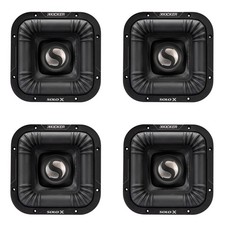 Kicker 4 49L7X81 - SoloX L7X 8-Inch Competition Subwoofer, 1-Ohm
