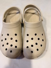 Crocs Unisex/ Men's/ Women's Classic Clogs Wheat/ Khaki/ Beige Size M9/W11