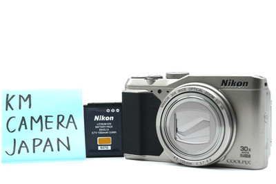 [US DUTY PAID] Nikon Coolpix S9900 16.0MP 30x Digital Camera silver zoom lens#03