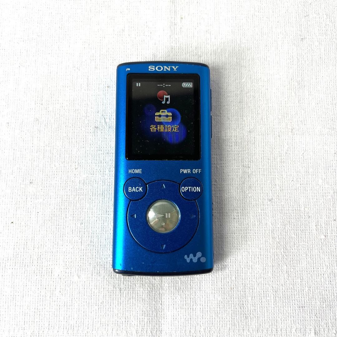 Sony Walkman NW-E052 2GB Digital Audio MP3 Player Blue Tested Used