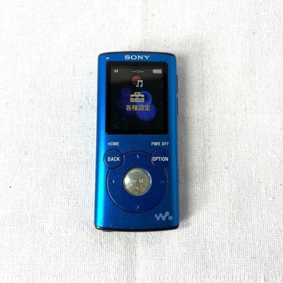 Sony Walkman NW-E052 2GB Digital Audio MP3 Player Blue Tested Used