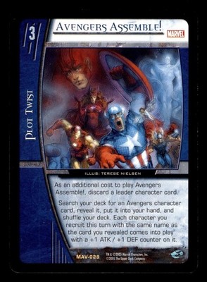 Avengers Assemble! MAV-029 The Avengers VS System 2005 TCG CCG