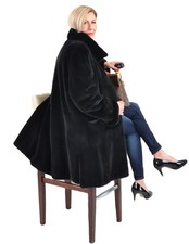 A5730 GESCHORENE NERZJACKE PELZ PELZJACKE NERZMANTEL - SHEARED MINK FUR JACKET