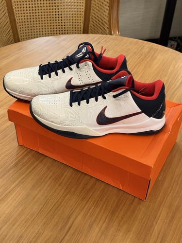2010 New Nike Kobe 5 V United We Rise size 14 Rare usa olympic 386429-105 DS