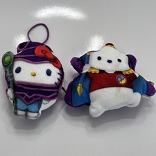 McDonalds Happy Meal Yu-Gi-Oh Hello Kitty 2 Pack Plush Ornaments