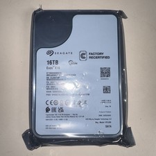 Seagate Exos X16 16TB Enterprise HDD ST16000NM001G Factory Recertified sealed