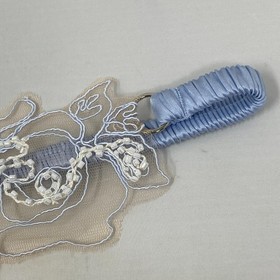 Agent Provocateur Lindie Baby Blue Garter NWT