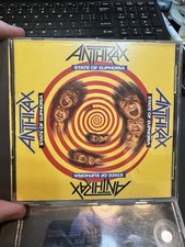 Anthrax State Of Euphoria CD - NO SCRATCHES!