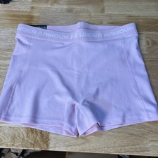Under Armour Women's Heatgear 3" Compression Midrise Training Shorts Large 30