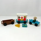 Vintage Fisher Price Little People | Zoo Accessories | #916