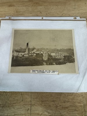 Antique 1913 Emerson-Smith Saw Co. Incorp. Photograph