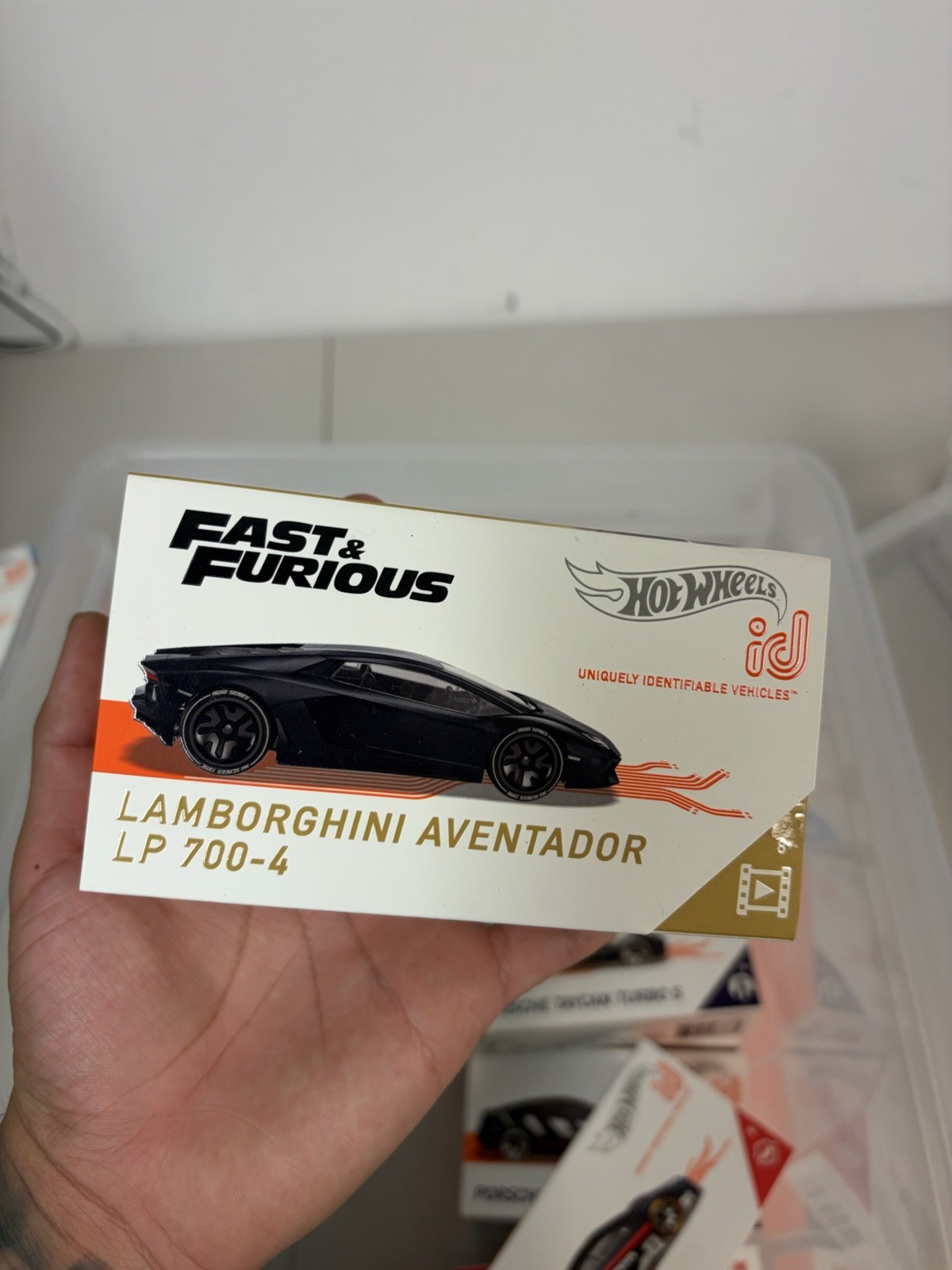 Hot Wheels ID Fast And Furious Lamborghini Aventador LP 700-4 Mint Sealed Rare