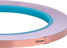Copper Foil Tape 1/2Inch X 22Yards with Conductive Adhesive for EMI Shielding, S