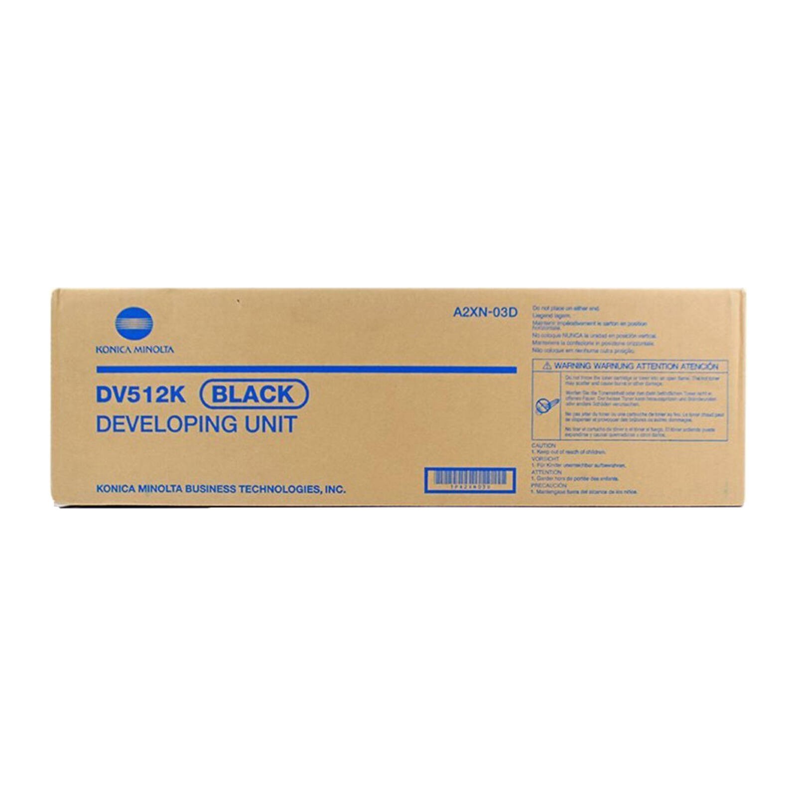 Original Konica Minolta DV-512K Black Developing Unit (A2XN03D)