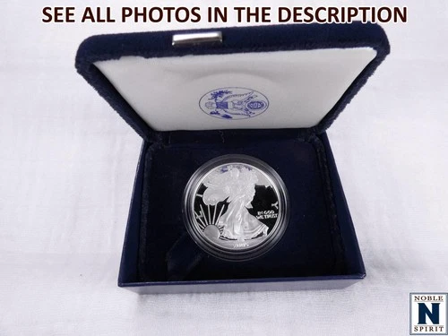 NobleSpirit Beautiful 2005 American Eagle .999 Silver 1oz Proof in Box w CoA