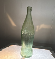 Coca-Cola Green Glass Bottle 1961 10 oz Soda