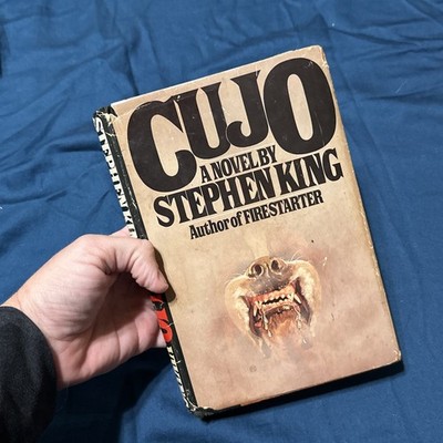 Cujo By Stephen King 1981 Hardcover Book Club Edition Vintage Good Conditio