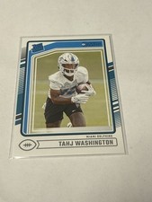 2024 Panini Donruss - Rated Rookie Tahj Washington #346 (RC)
