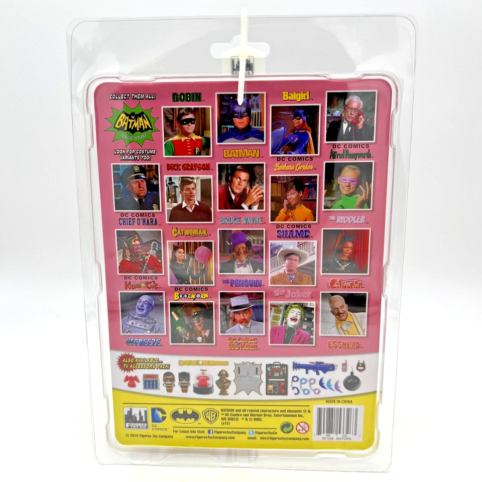 Batman (1966) Serie de TV Clásica 5 BATGIRL 8" Mego-estilo Retro Figura de Acción NUEVO Foto 2 de 2