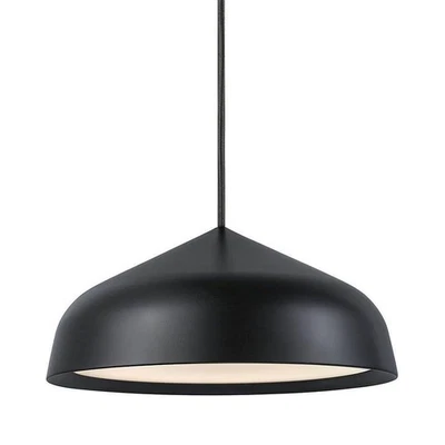 Nordlux LED Pendelleuchte Fura Schwarz Ø25cm 12W 2200K/2700K Schalter Dimmbar - Bild 1 von 4