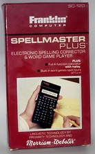 Vintage 1988 Franklin Spellmaster Plus SC-120