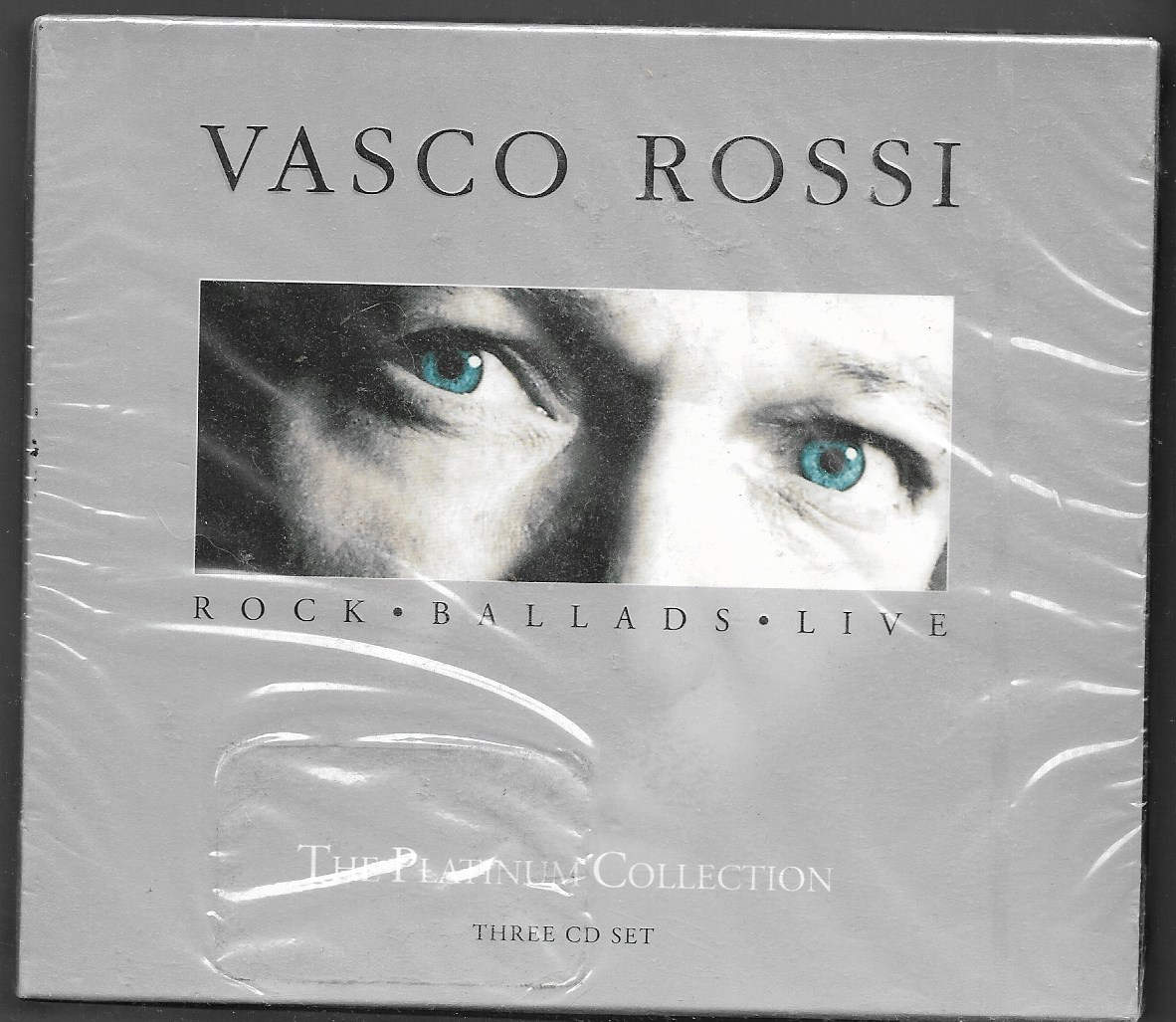 VASCO ROSSI THE PLATINUM COLLECTION BOX 3 CD NUOVO SIGILLATO!!!