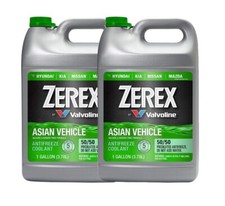 Zerex Coolant Antifreeze 2 Gallons Green 5050 Predulited Asian Vehicle 2 X 1 G Zerex Coolant Antifreeze 2 Gallons Green 5050 Predulited Asian Vehicle 2 X 1 G