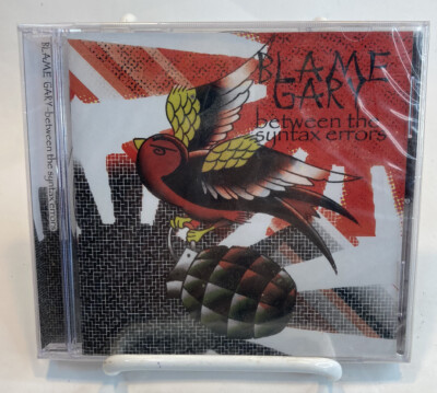 Blame Gary- Between the Syntax Errors CD OOP Indie Rock 2005 Mint Sealed