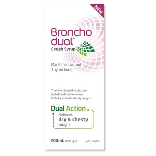 6 x Bronchodual Cough Syrup Dual Action Dry & Chesty Coughing Oral Liquid 200mL - Picture 11 of 12