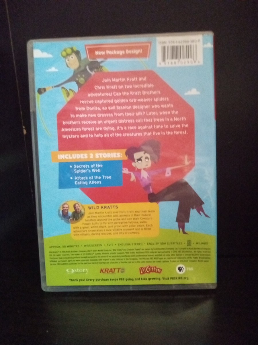 Pbs Kids Wild Kratts Bugging Out DVD Road Trip Ready Martin Chris