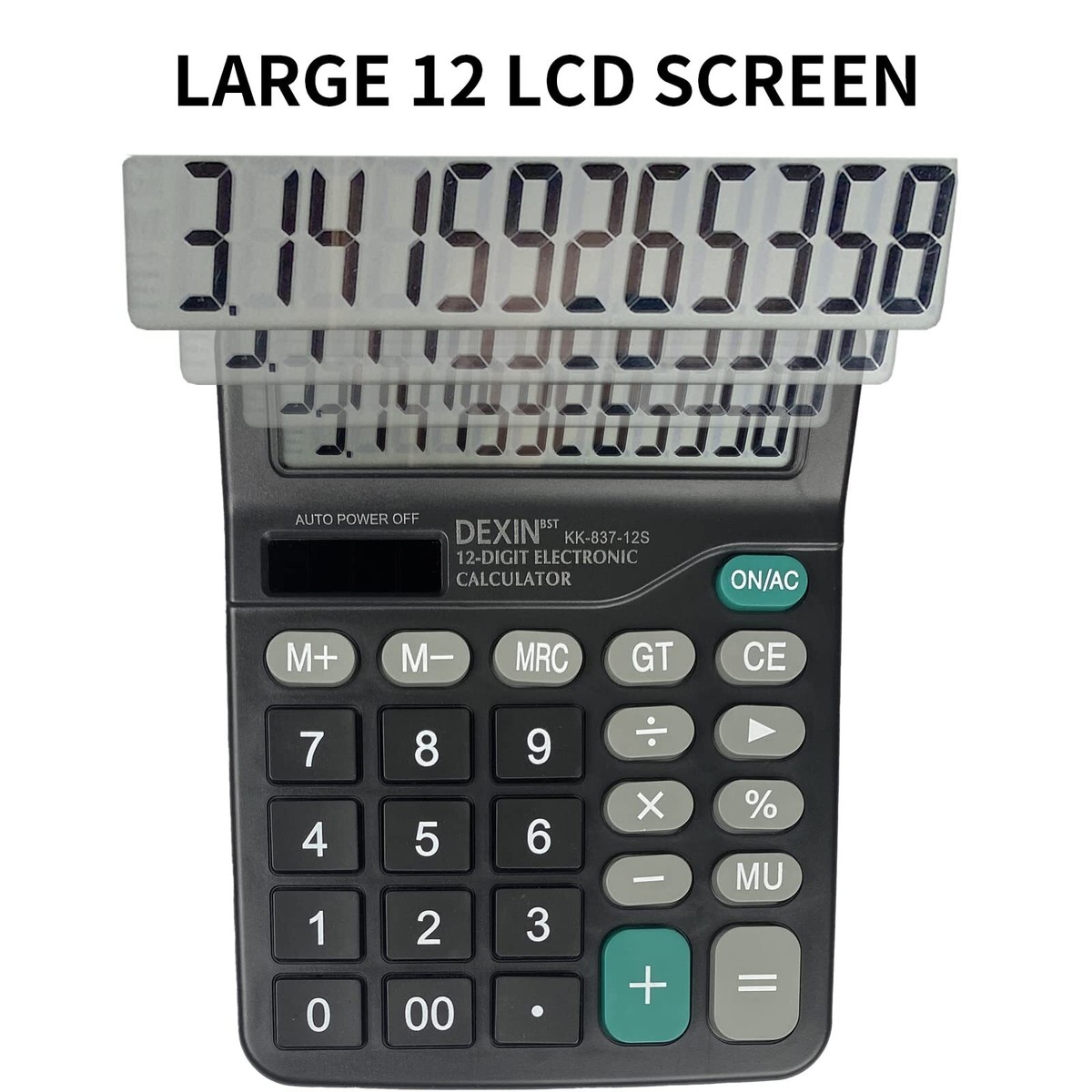 Taschenrechner Mit 12-stelligem Großem Display, So Produktbild-Vorschau 8