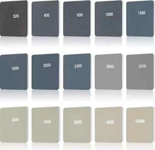 2 x 2 Inch Sanding Pads Micro Mesh Padded Sanding Pads Polishing Soft Mess Pen