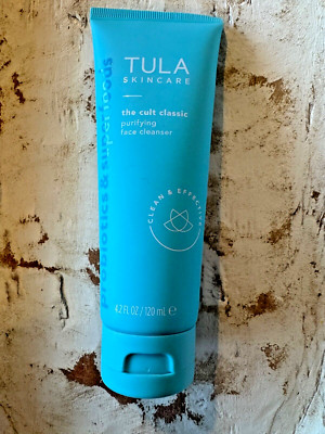 Tula Skincare The Cult Classic Purifying Face Cleanser 4.2 Oz / 120 mL SEALED
