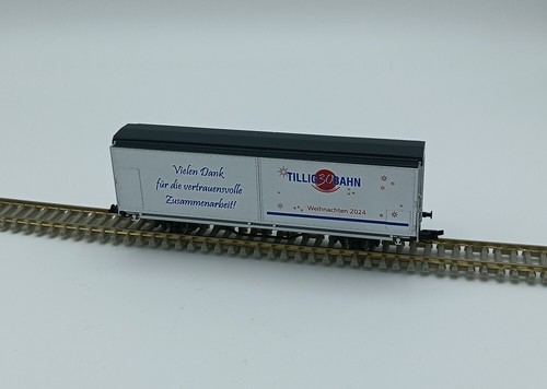 TILLIG Schiebewandwagen Weihnachten 2024 DANKE (502484) Spur TT Sondermodell NEU | Zustand: Neu