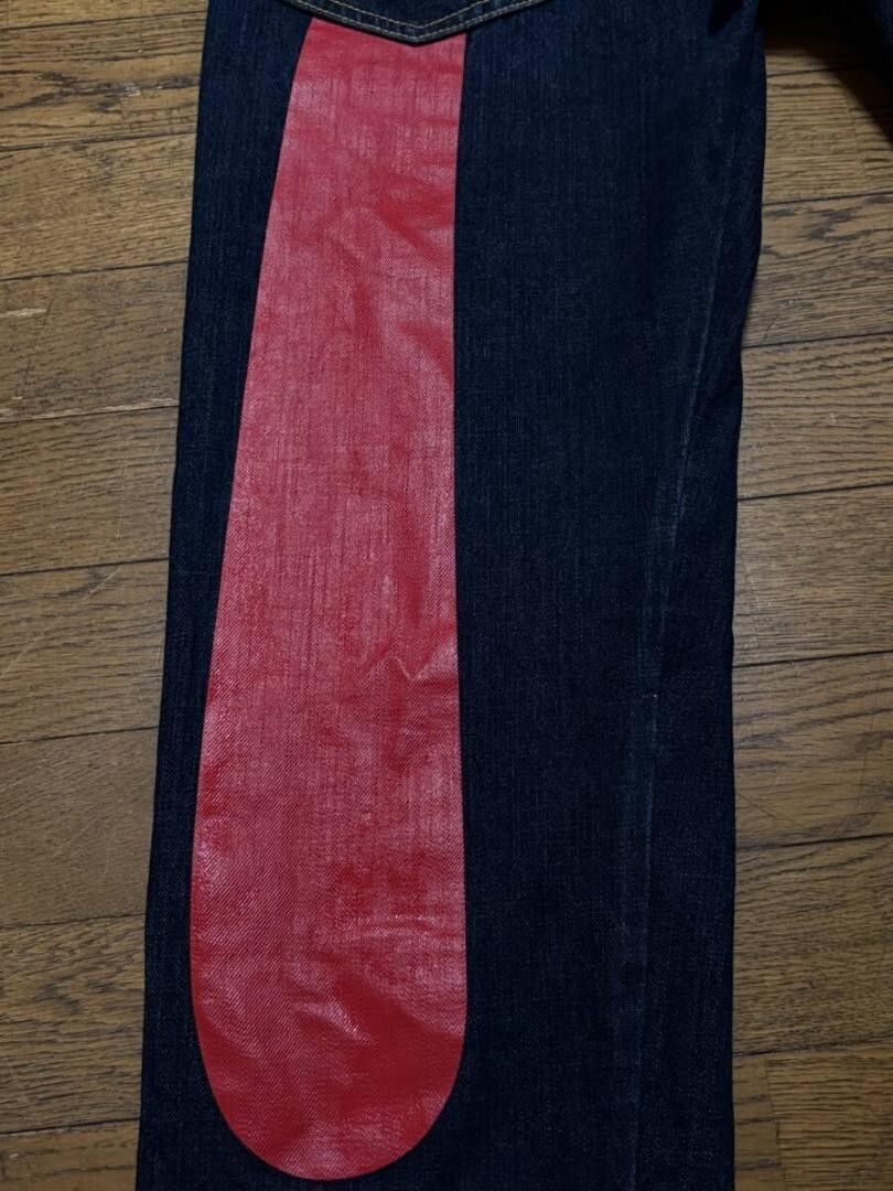 Used EVISU Daikoku Many Pocket Selvedge Jeans (32) image 7