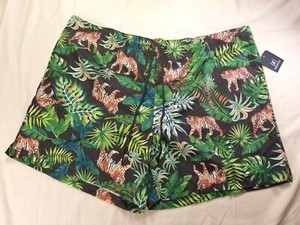 mens above the knee swim trunks