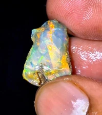 Natural Ethiopian Fire Opal Rough Luxury Fire Opal Rough Top Grade Fire Opal Row