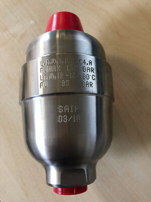 SAIP Druckspeicher max. 150 bar -10/+80°C L.1.0,1.10.X.C4.A  180750/1 /B